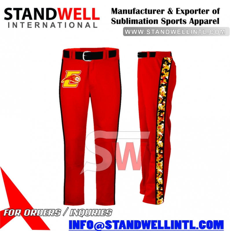 Sublimated Baseball Pant - Mid Calf - Smack Sportswear